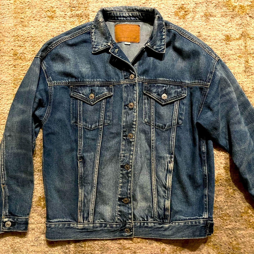 Oversized Women’s denim jacket